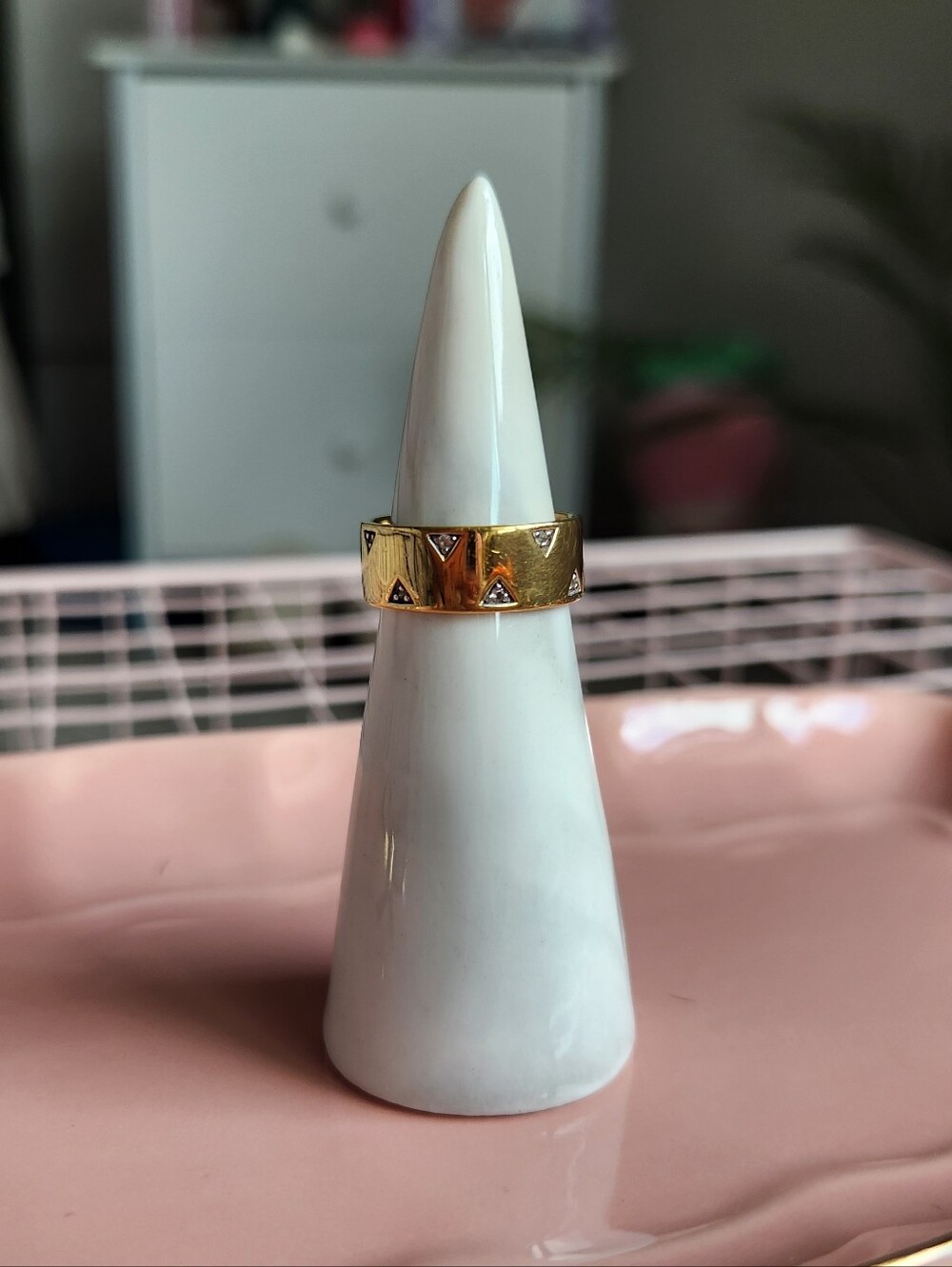 Kendra Scott Sz 6 18k Gold Vermeil Tinsley Band Ring